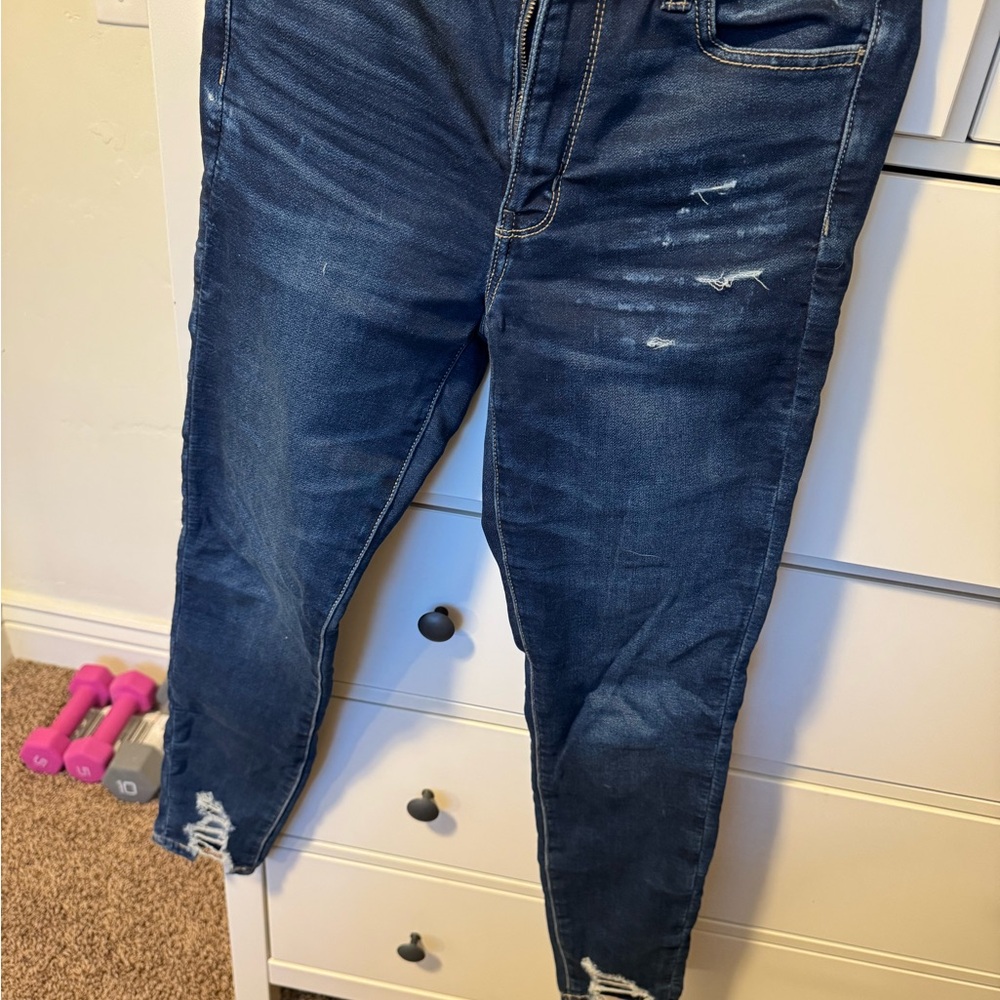 American Eagle Outfitters Blue Skinny Jeans Modern Fit